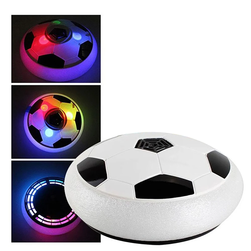 Kids Levitate Soccer Ball Air Cushion Floating Foam Football with LED
