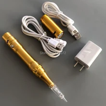 Профессиональные картриджи иглы ручка для макияжа перезаряжаемая батарея постоянный макияж машина для татуировки бровей губ