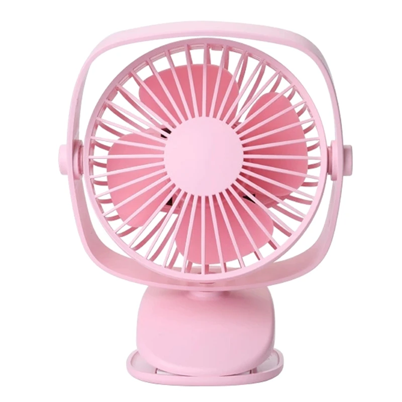 

Mini Usb Rechargeable Air Cooling Fan Clip Desk Fan Dual Use Home Student Dormitory Bedside Portable Desktop Office Fan