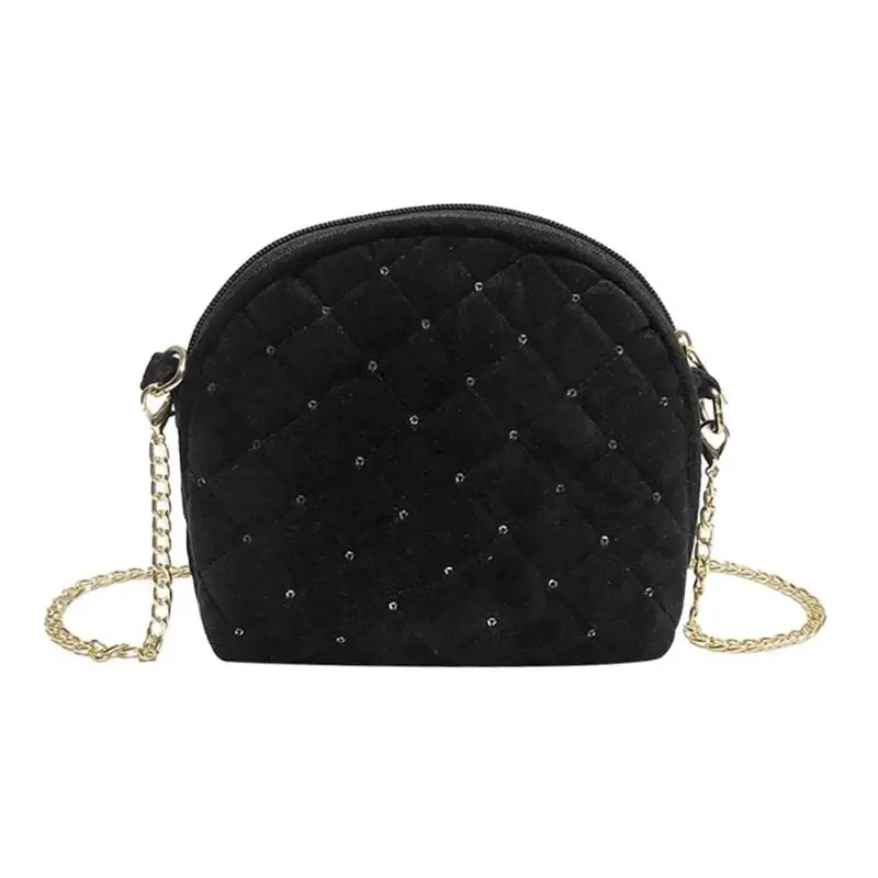 

Vintage Velvet Luxury Women Shoulder Bags Chain Evening Clutch Bag for Ladies Crossbody Messenger Handbags Bolsa Feminina