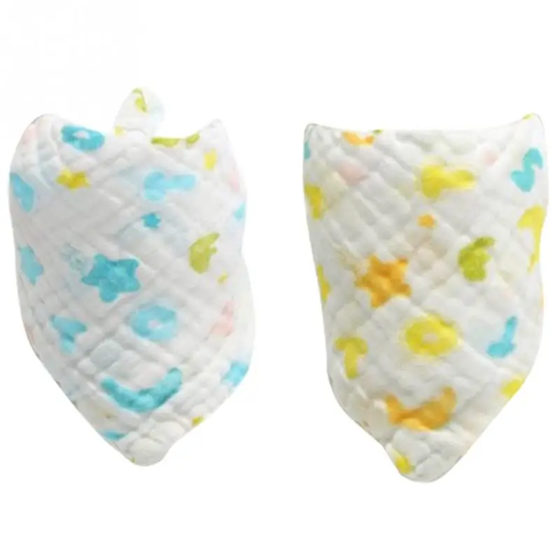 Super Absorbent Drool Bibs Cotton 6 Layers Unisex Newborn Baby Toddler