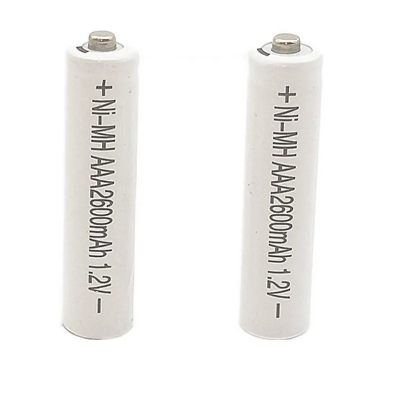 

2/10PCS 1.2V AAA2600mAh NI MH AAA Pre-Charged Rechargeable Batteries Ni-MH Rechargeable aaa Battery For Toys Camera Microphone