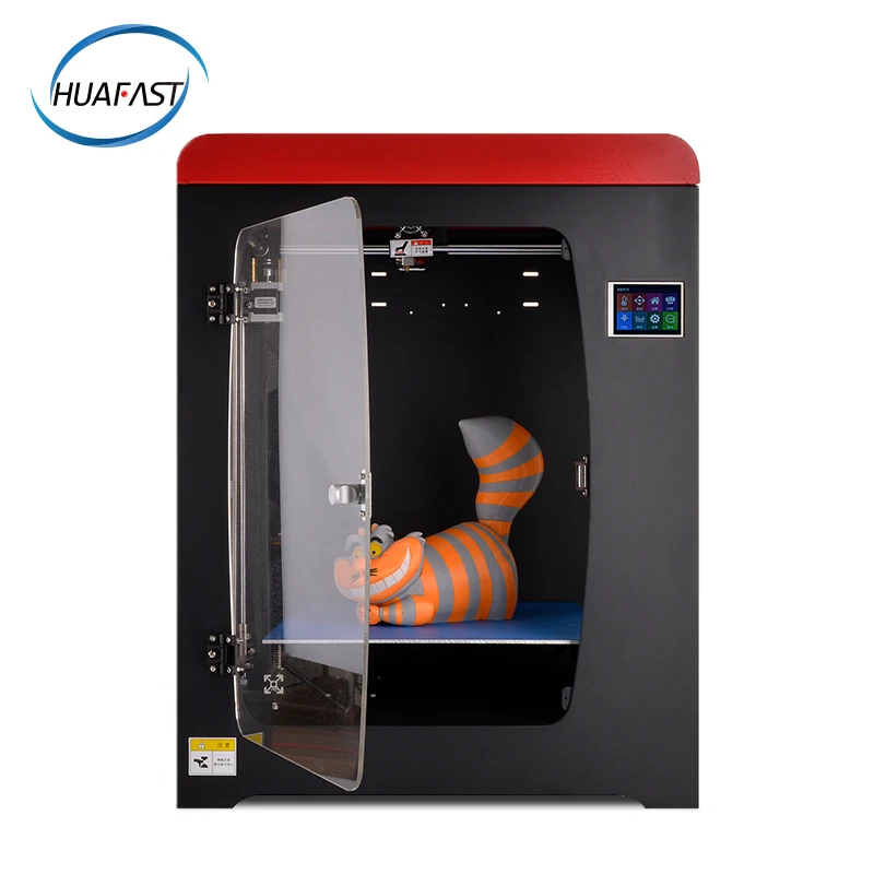 HUAFAST HS-334 3d принтер большой плюс размер печати 300x300x400 мм Высокая точность Reprap металлическая рамка двойной экструдер двойная ось Z