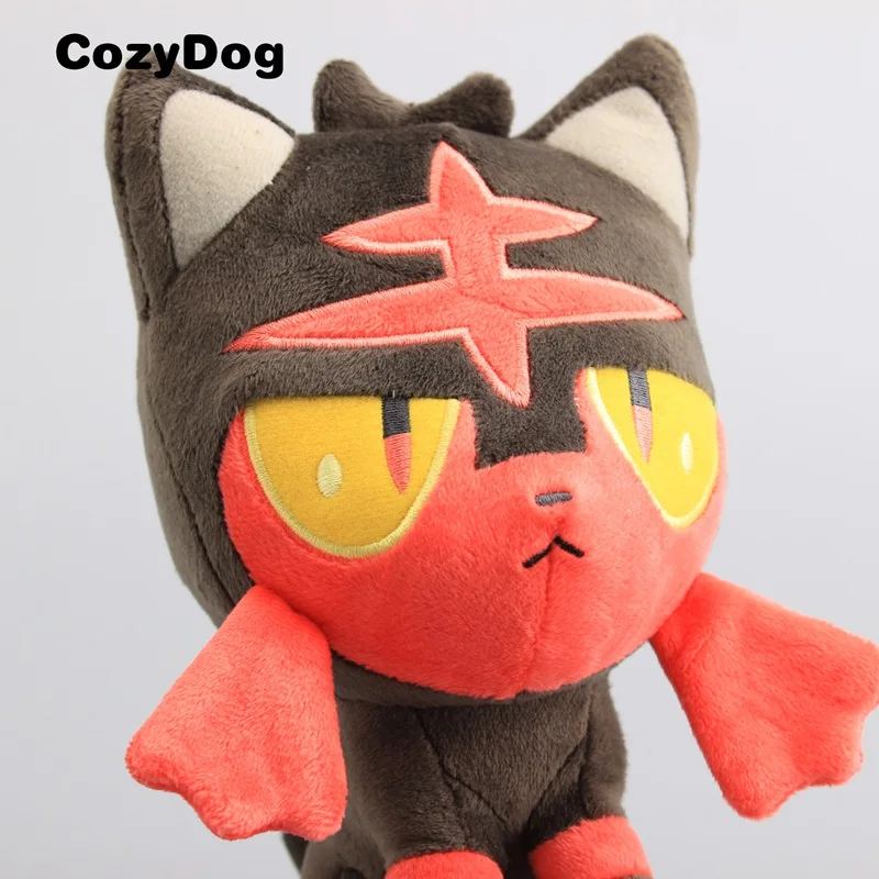 Аниме фигурка высшего класса 3 шт./компл. Incineroar Torracat Litten мягкие Мультяшные