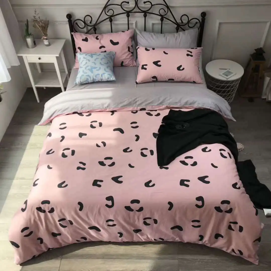 

19 New Explosion Models 13372 Version of Flowers Cotton Family of Four Cotton 18m Bed Suite Shaking Sound Quick Derivative