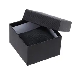 Черная квадратная коробка для прямоугольные часы