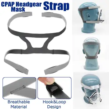 

Universal CPAP Mask Strap Headgear Strap For Nasal Full Face Mask Sleep Apnea Snoring Breathable
