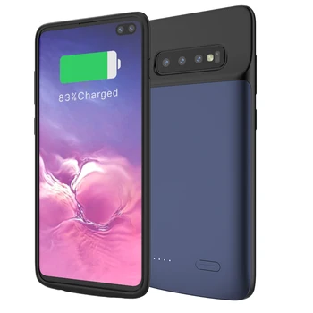 

For Samsung Galaxy S10 Plus Battery Charger Case 5000mAh External Backup PowerBank Charging Case For Samsung S10 Plus Case Slim