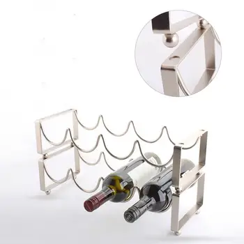 

AsyPets Superimposed Red Wine Storage Rack for Sitting Room Decor