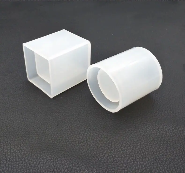 Diy Cuboid цилиндрическая ручка контейнер эпоксидная смола искусство инструменты