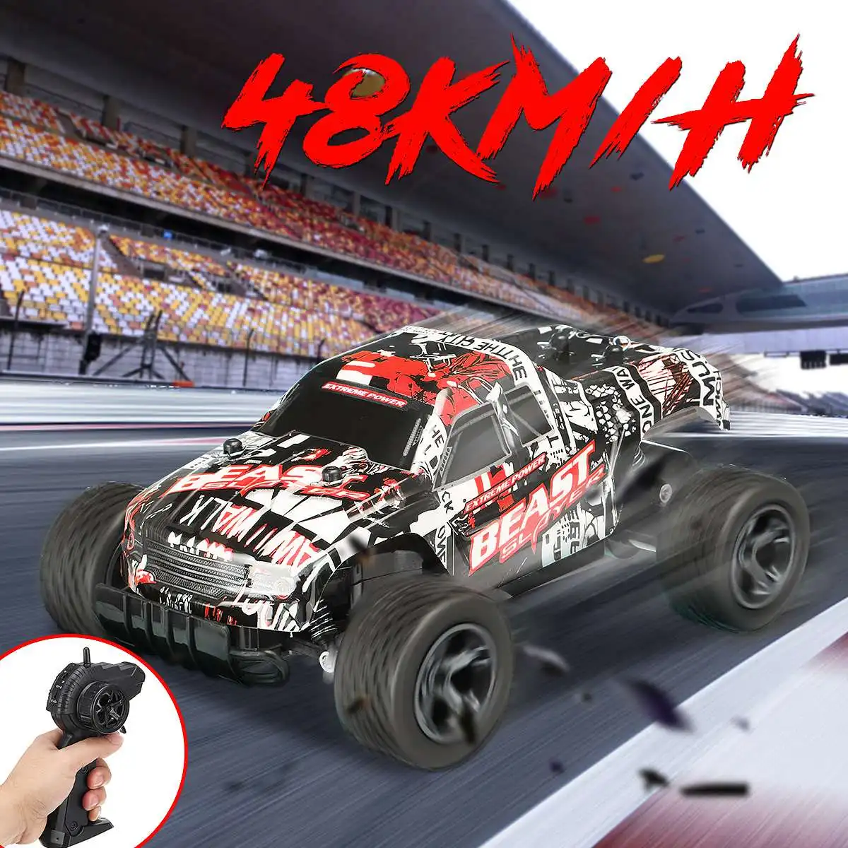 

1:16 2WD RC Cars Updated Version 2.4G Radio Control RC Cars Toys Buggy High speed Trucks Off-Road Trucks Toys for Children