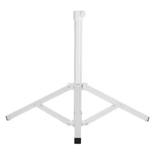 Металлический Регулируемый складной портативный пляж двор белый три средства ухода за кожей стоп уличный зонт для внутреннего двора якорь Зонт стенд держатель