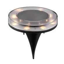 Kaigelin Солнечный грунтовый светильник водонепроницаемый IP65 садовый тропинка с 8 светодиодами Солнечный газон лампа для дома двора газон дорога