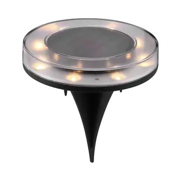 

Kaigelin Solar Powered Ground Light Waterproof IP65 Garden Pathway Lights With 8 LEDs Solar Lawn Lamp for Home Yard Lawn Road