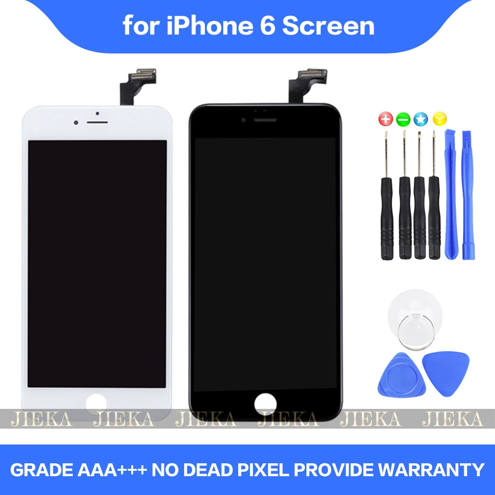 Продажа 4,7 дюймов AAA + font b lcd b font для iPhone 6 дисплей кодирующий преобразователь сенсорного экрана в сборе для iPhone 6 6G A1549 A1586 A1589 Замена ЖК экрана