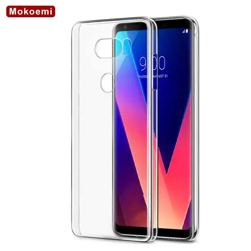 

Mokoemi Ultra Thin Slim Clear Transparent Soft TPU 6.0"For LG V30 Case For LG V30 Plus Cell Phone Case Cover