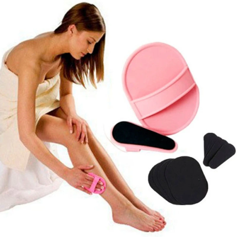 

Hair Remover Epilator Unwanted Body Tools Natural Face Hair Removal Exfoliator Pad Smooth Legs Away Lady Cosmetic Skin Care To