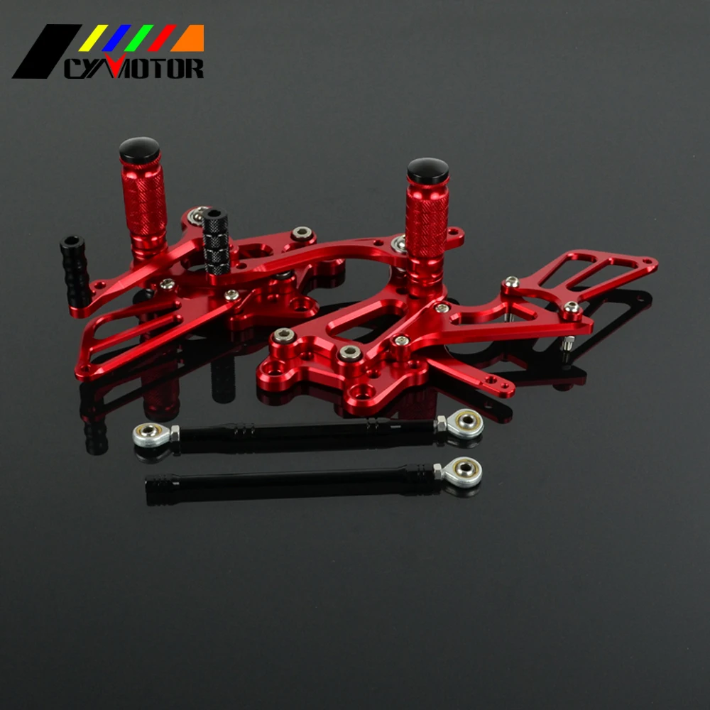 Мотоциклетные регулируемые колышки с ЧПУ для ног HONDA CBR600RR CBR 600RR 2007 2008 2009 2010 2011 2012