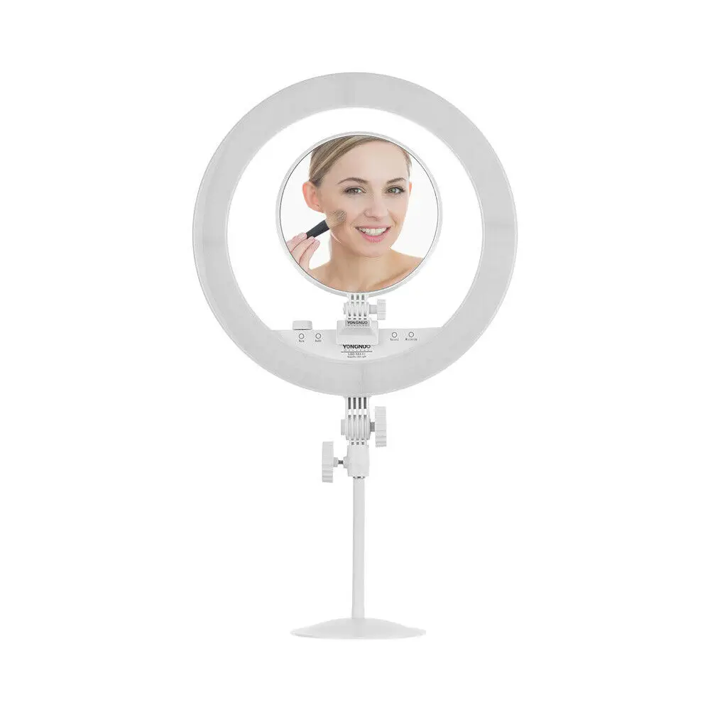 

YONGNUO YN208 PRO LED Video Light Ring, 3200K-5500K Bi-Color Beautify Fill Light with Make-up Mirror Remote Control Support APP