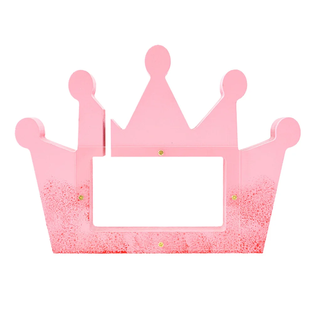 

1PC Trendy Handmade Pink Cute Crown Model Piggy Bank Money Box Coin Bank Home Decor Birthday Gifts