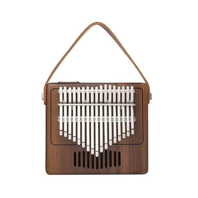 

New Design 17 Key Kalimba Mbira Walnut Solid Wood Finger Thumb Piano Keyboard Musical Instrument Kalimba Gift for Tom Calimba