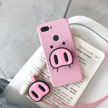 Cute Cartoon Pig Phone Case For Xiaomi Redmi 4X 5A
