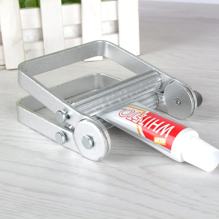

Tube Squeezer Lazy Toothpaste Dispenser Metal Squeezing Tools Hair Color Dye Cosmetic Paint Squeezer Tube Wringer