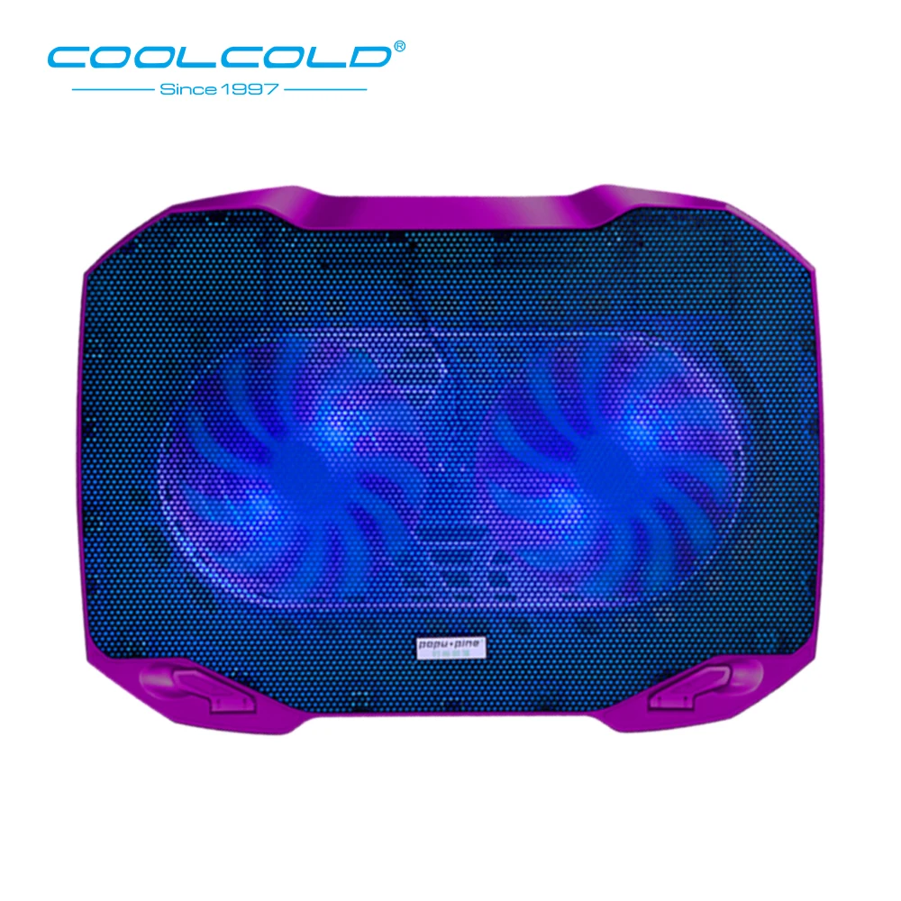 COOLCOLD вентилятор для ноутбука охлаждения 5 в с питанием от USB подставка 11 'ཋ