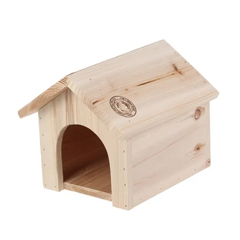

1Pc Wooden House Hamster House Guinea Pig Accessories Hamster Cotton House Small Animal Nest Winter Hamster Accessories Pet Bed