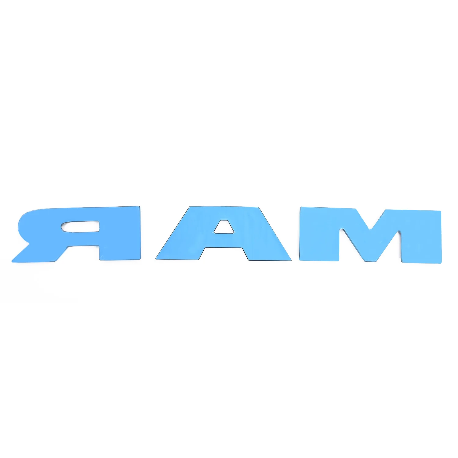 

Black 3D Tailgate Ram Emblem Trim Rear Letter Fit For 2015-18 Dodge Ram 1500 New
