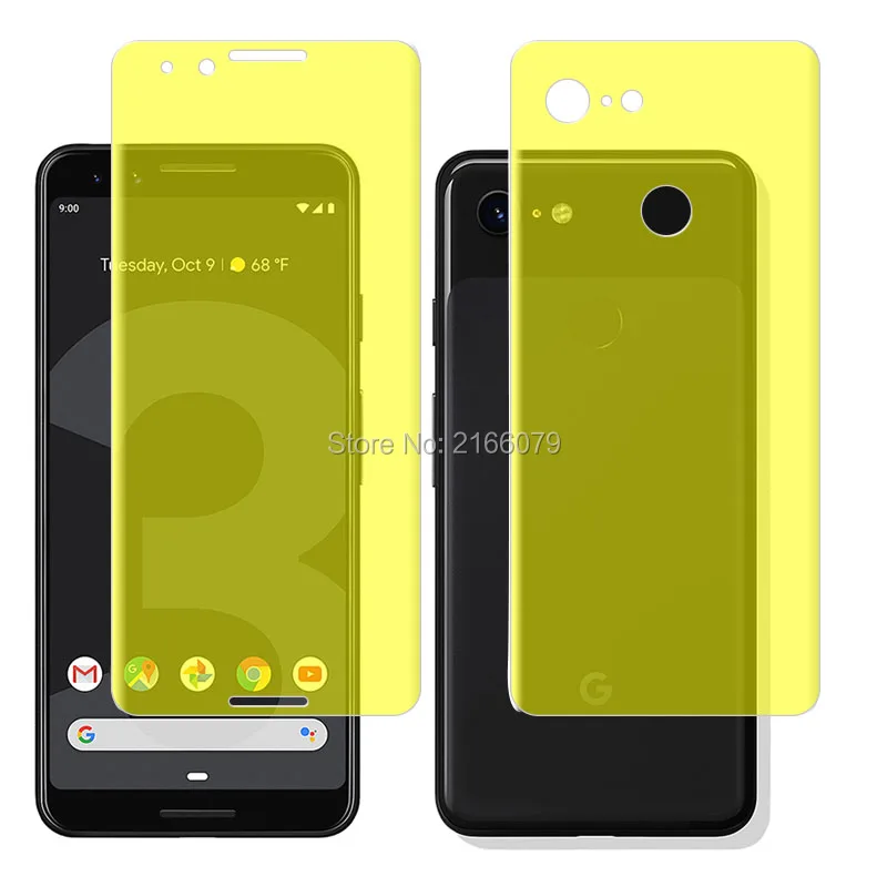 Для Google Pixel3 5 4 pixel/Pixel 3 XL 3xl 6 2 &quotМягкий ТПУ Передняя Задняя крышка Защитная