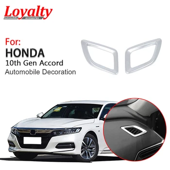 

Loyalty for Honda 10th Gen Accord 2018-2020 Matte ABS Front Console Upper Air Vent Cover Trim Car Styling Accessories Interior