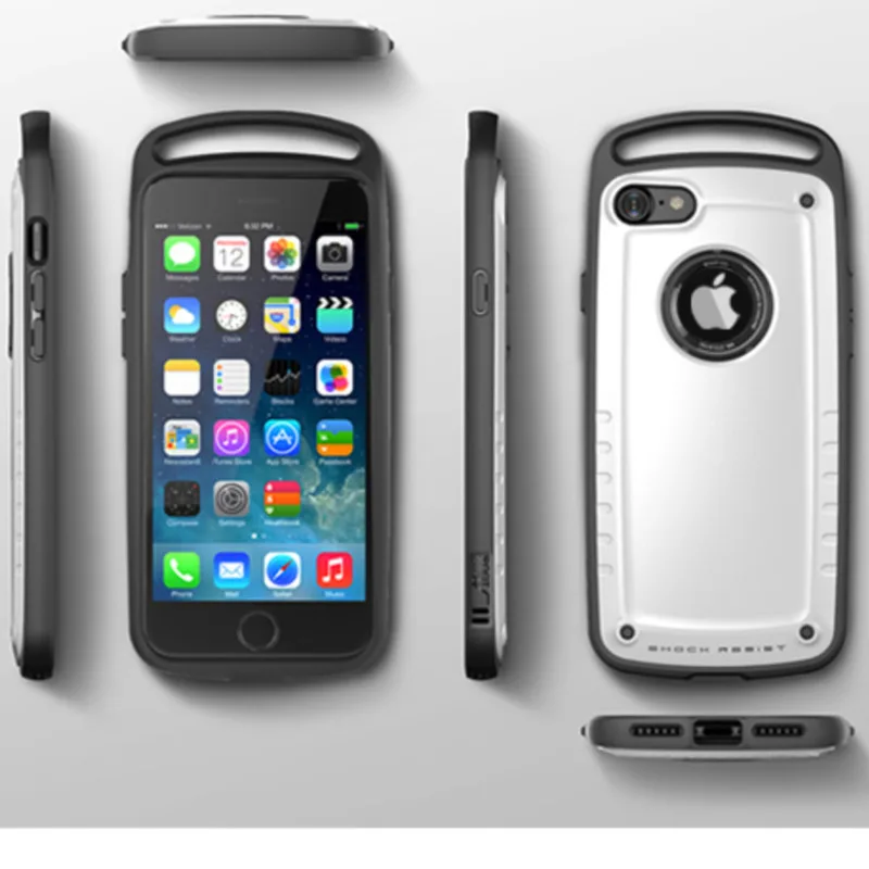 New Hybrid Shockproof Case For Iphone X Xs Max Xr Heavy Duty Armor 8 7 Plus Hard Silicone Sport Cover |