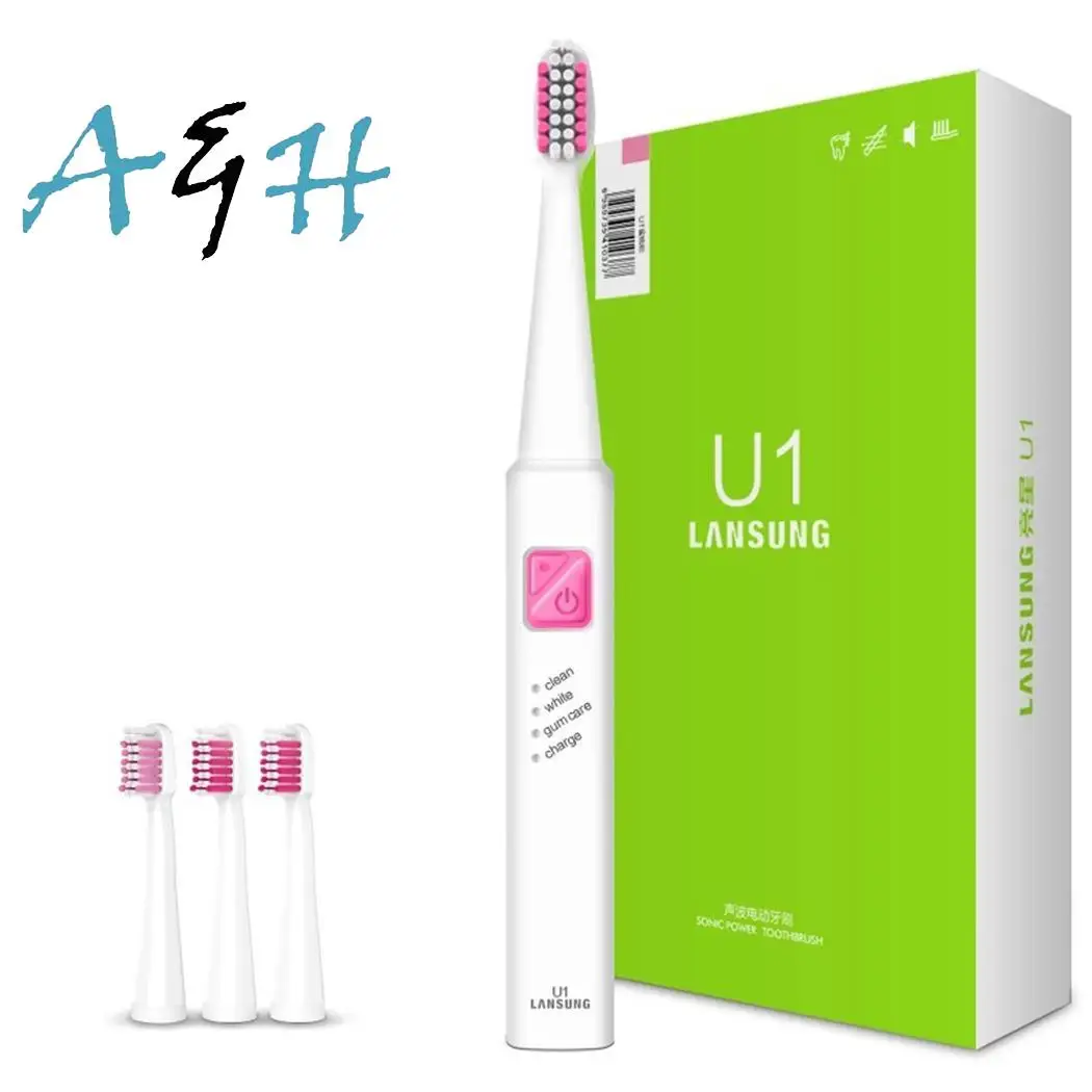 

USB Charging Electric Toothbrush Adults Children less than 50dB Sonic Automatic 4 hours Teeth Brush 5V IPX7