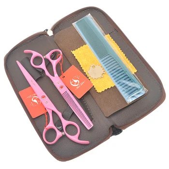 

Meisha 7.0" Barber Hair Cutting Shears Steel Japan 9CR 6.5" Thinning Scissors Salon Hairdresser's Hair Tools Suppliers HA0463