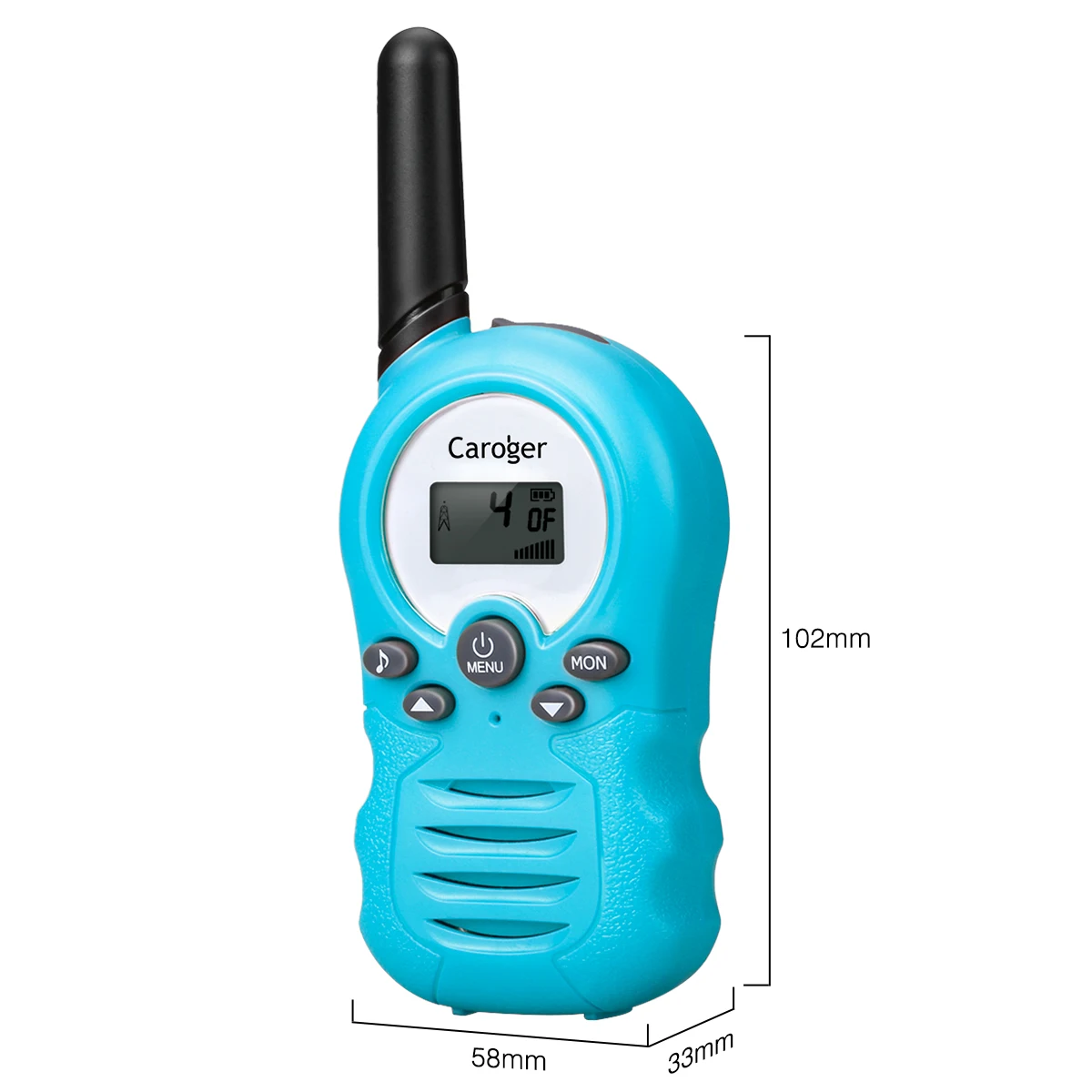 Нам Caroger CR388A лицензий 8 канал Walkie Talkie PMR446MHZ двухстороннее радио до 3300 метров 2 км переговорные из 2 предметов/упаковка