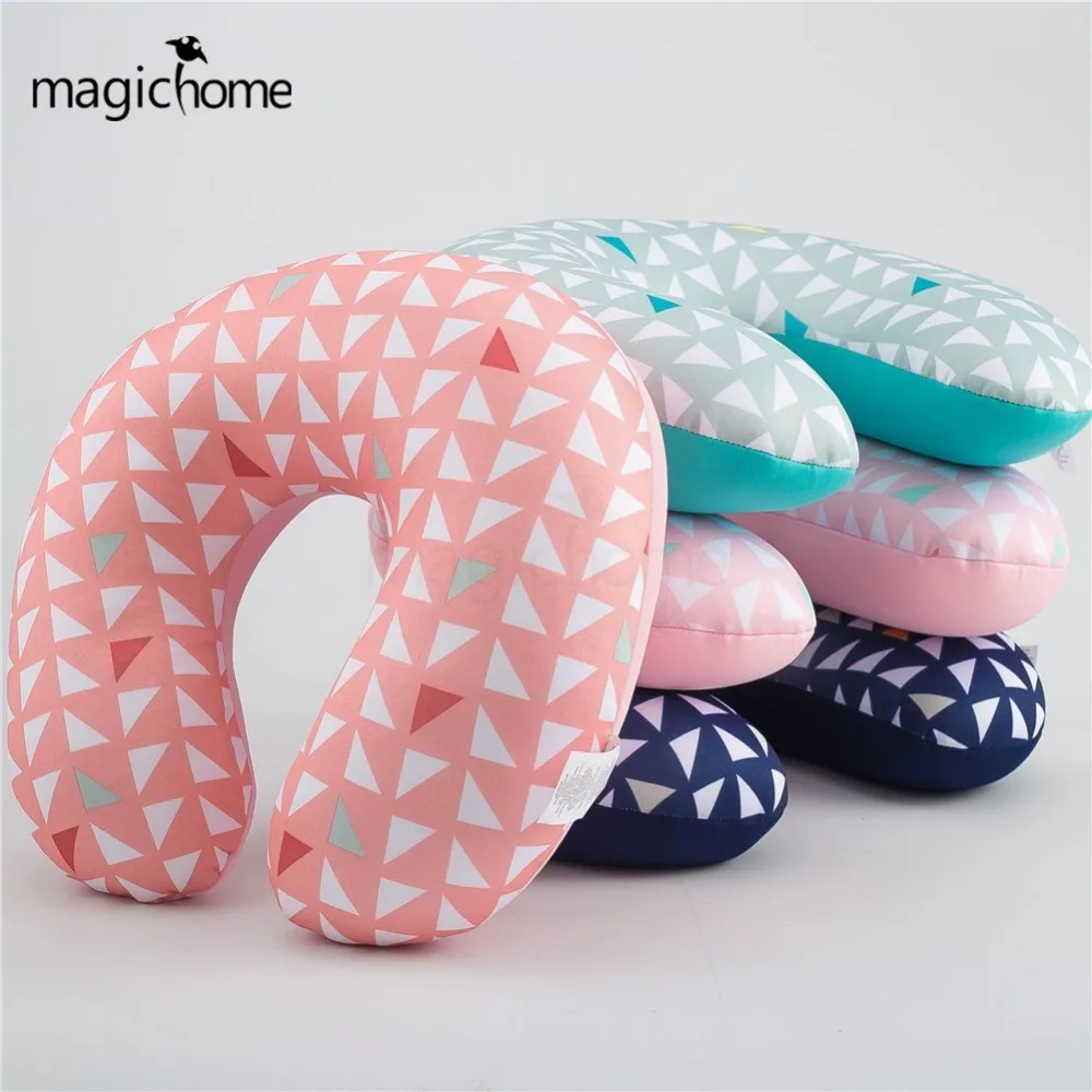 New Travel Neck Pillow Particle Foam Home Decorative Pillows For Body Bedding Car Office Memory