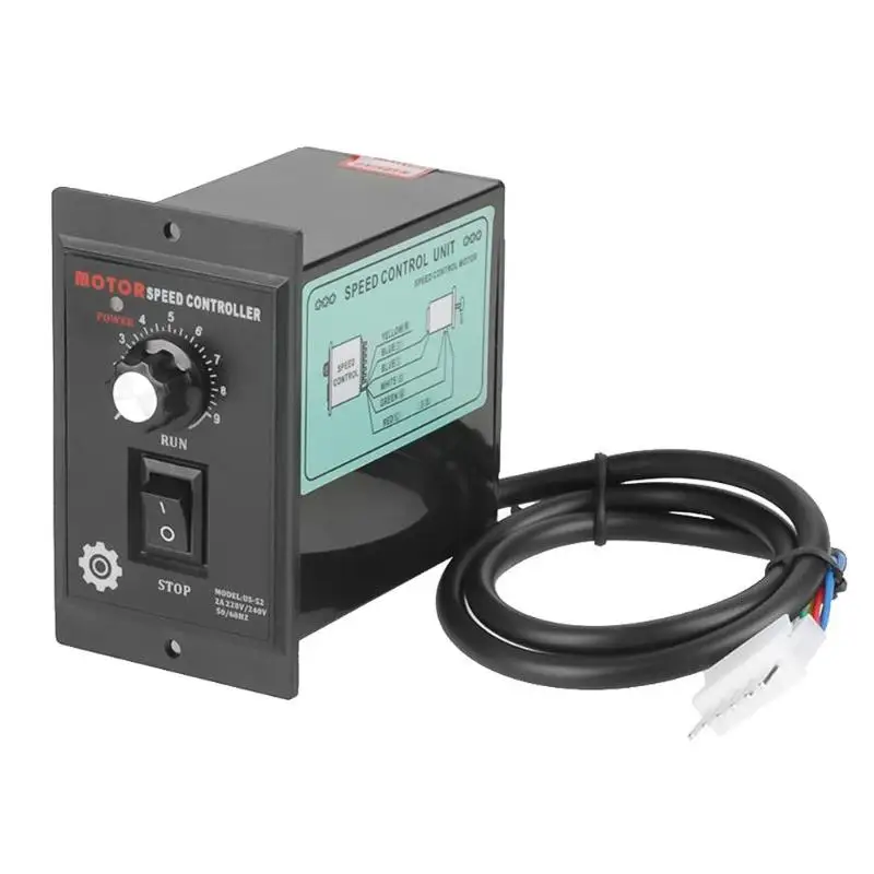 

400W AC 220V Motor Speed Pinpoint Regulator Controller Forward & Backward 50/60hz 90-1400r/min 50HZ 90-1700r/min 60HZ