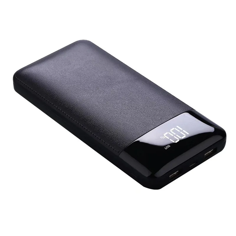

20000mAh Power Bank Display LCD Display Powerbank 20000 Portable Quick Charging Treasure Mobile Phone Use for IPhone Xiaomi Mi 9