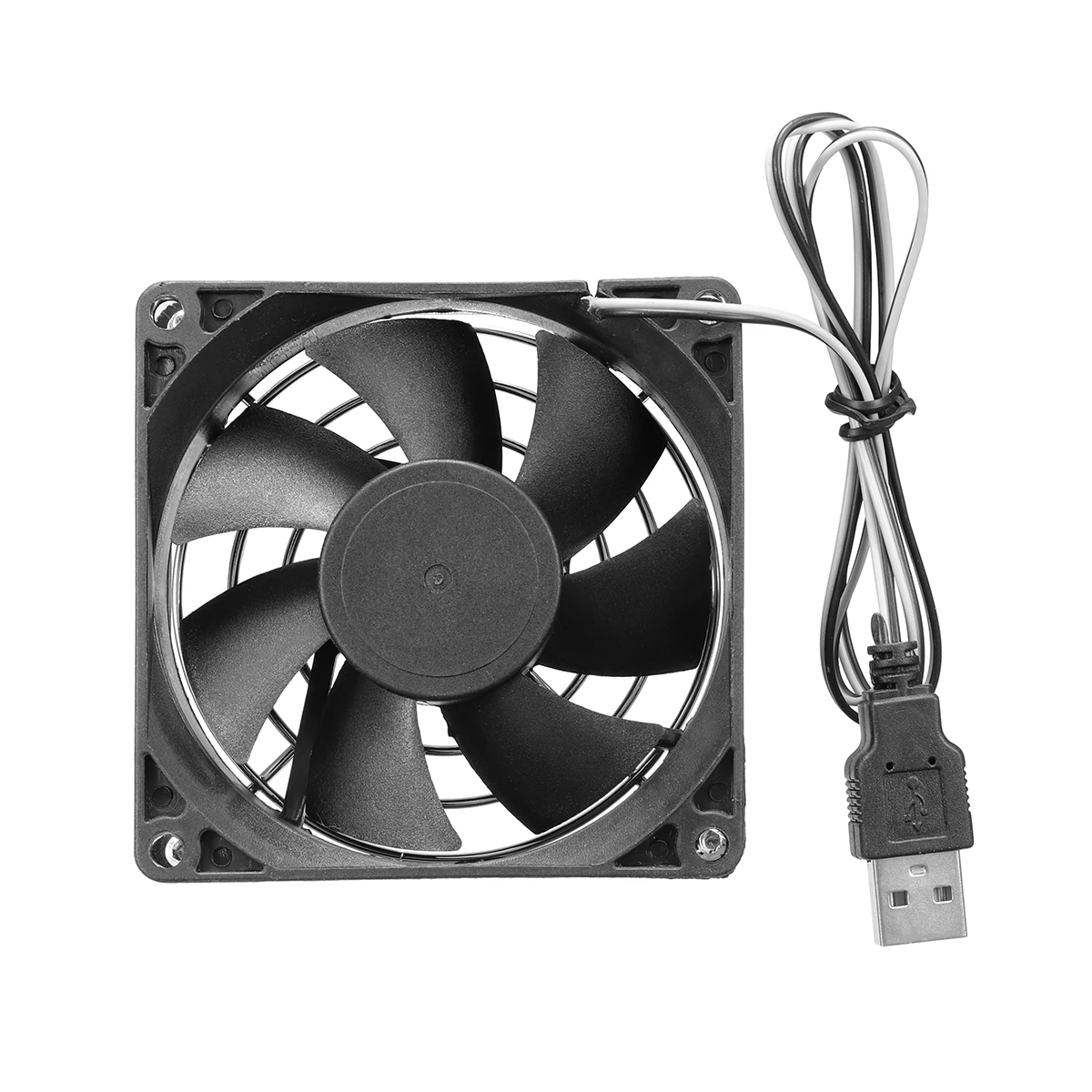 5V 80mm Computer Fan Portable USB Cooler Small PC CPU Cooling Computer Components Cooling Accessories Black Low Noise 5V 80mm Computer Fan Portable USB Cooler Small PC CPU Cooling Computer Components Cooling Accessories Black Low Noise