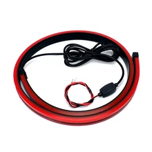 90 centimetri HA CONDOTTO La Luce Auto di Alta Mount Stop Terzo della Lampada Del Freno Posteriore di Coda Le Luci di Avvertimento per Benz W212 Peugeot 407 Golf Universale DRL