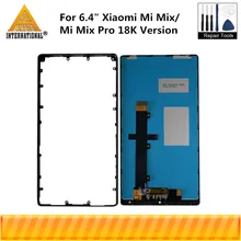 Axisinternational для 6," Xiaomi mi X ЖК-дисплей с рамкой+ сенсорная панель дигитайзер+ Керамическая рамка для mi X дисплей