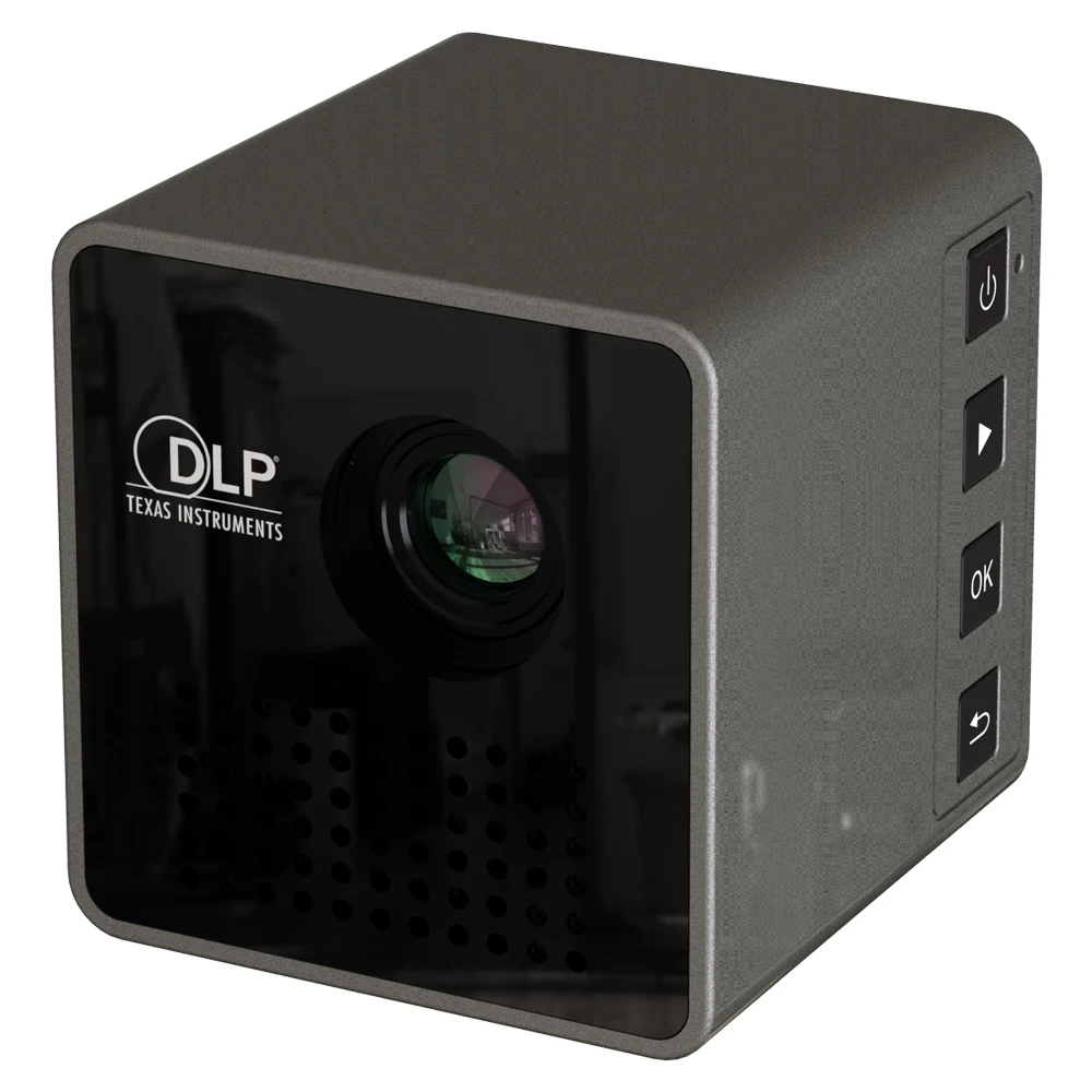 

P1 1080P Projector Pocket Home Movie Projectors Beamer Battery Mini LED Projector