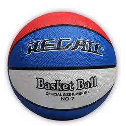Высококачественный цветной резиновый баскетбольный прочный соревновательный учебный стандарт № 5/7 Спортивная Корзина мяч Q1390CMA