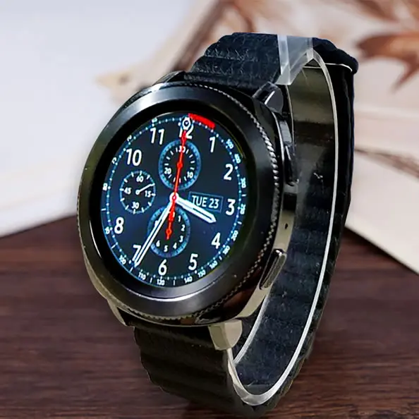 Leather Loop Magnetic 20 or 22mm Watch Band Straps For Huawei Watch 2 Sport Samsung Gear S3 Gear Spor S2 Classic Watchbands Leather Loop Magnetic 20 or 22mm Watch Band Straps For Huawei Watch 2 Sport Samsung Gear S3 Gear Spor S2 Classic Watchbands