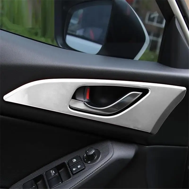 

Decorative Chromium Window Gear Interior High-Grade Decoration Car Styling Sticker Strip Accessories 17 FOR Mazda Axela