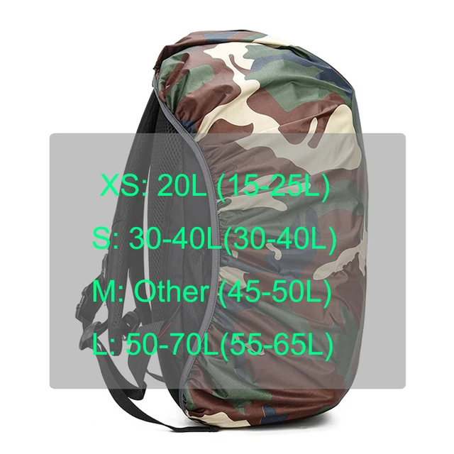 Backpack Rain Cover 20L-70L 5