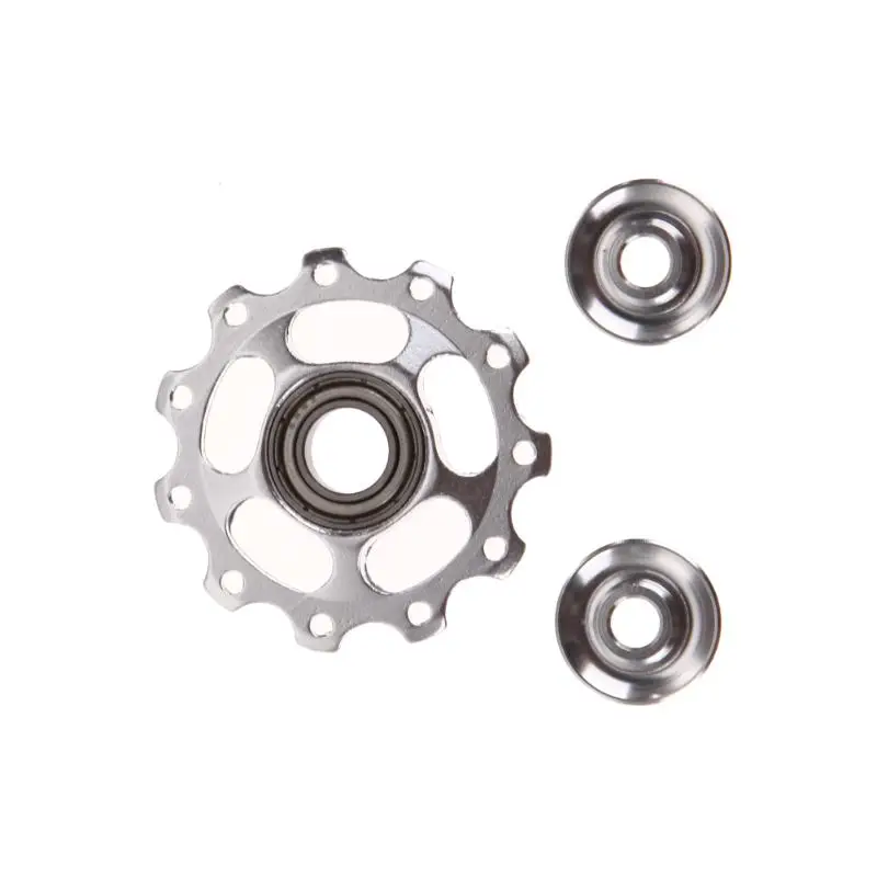 2 قطعة 11 T سبائك الألومنيوم دراجة الخلفي Derailleur عجلة شدادة الطريق MTB الدراجة دليل الأسطوانة المهمل بكرة جزء الدراجات أجزاء حار بيع