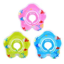Детский плавательный круг для шеи, круг, безопасность, младенческое плавание, уплотненное, для новорожденных, для купания, Детские аксессуары, для шеи, кольцо, трубка, безопасность