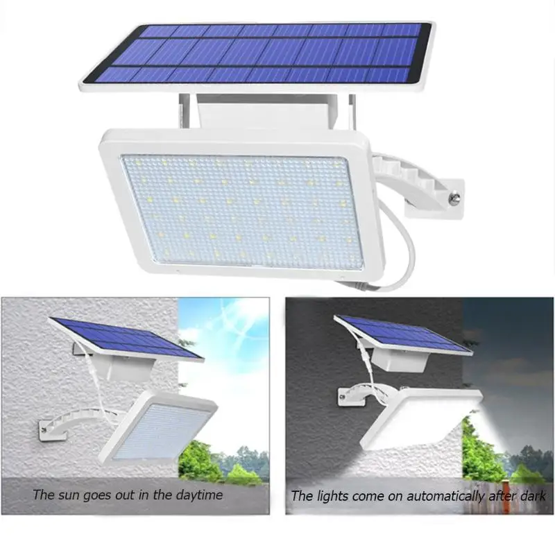 

48LED Outdoor Garden Waterproof Wall Lamp Solar Light Parking Lots Courtyard Lawn Lamp Solar Panel Street Light